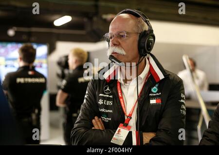 ZETSCHE Dieter, PDG Daimler AG Mercedes, PDG Daimler AG, portrait lors du championnat du monde de Formule 1 FIA 2019, Grand Prix d'Espagne, à Barcelone Catalunya du 10 au 12 mai - photo DPPI Banque D'Images