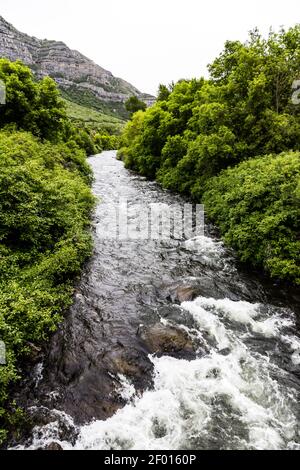 Bridal Veil Falls, New York Banque D'Images