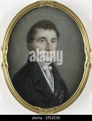 Pieter de Riemer (1769-1831). Professeur en de ontleed- en verloskunde, consultant chirgijn van koning Willem I Banque D'Images
