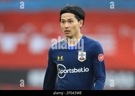 Sheffield, Royaume-Uni. 06e mars 2021. Takumi Minamino #19 de Southampton pendant le match à Sheffield, Royaume-Uni le 3/6/2021. (Photo de Mark Cosgrove/News Images/Sipa USA) crédit: SIPA USA/Alay Live News Banque D'Images