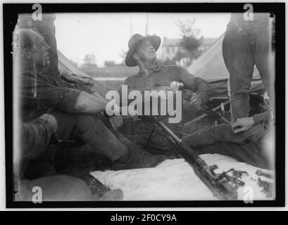 PLATTSBURG. CAMP D'ENTRAÎNEMENT DES OFFICIERS DE RÉSERVE Banque D'Images