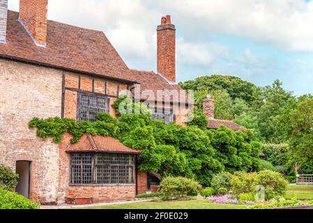 Nash's House et New place à Stratford-upon-Avon, Warwickshire, Angleterre. Banque D'Images