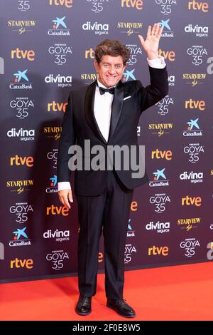 Malaga, Espagne. 6 mars 2021. Participe au tapis rouge précédant le Gala des Goya Awards 2021 à Malaga . 06 mars 2021. Photo d'Alterphotos/Francis González/ABACAPRESS.COM crédit: Abaca Press/Alay Live News Banque D'Images