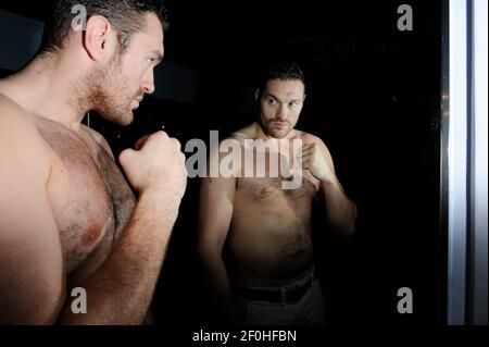 TYSON FURY 27/10/2011 PHOTO DAVID ASHDOWN Banque D'Images