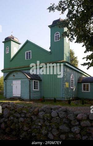 Pologne, Kruszyniany, église orthodoxe, Podlaskie voïvodeship. Banque D'Images