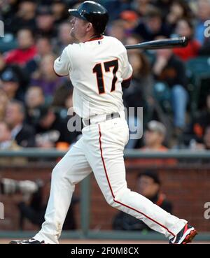 April 27, 2010; San Francisco, CA, USA; Philadelphia Phillies second  baseman Chase Utley (26) before the game against the San Francisco Giants  at AT&T Park. San Francisco defeated Philadelphia 6-2 Stock Photo - Alamy