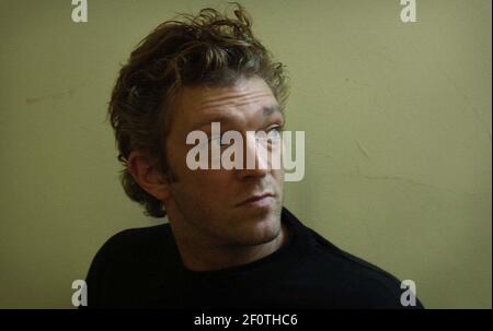 ACTEUR FRANÇAIS VINCENT CASSEL,À SOHO,LONDRES.9 FÉVRIER 2007 .PHOTO TOM PILSTON Banque D'Images