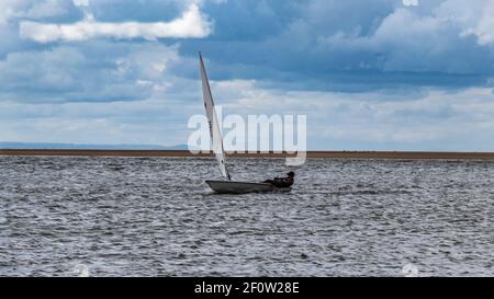 Plage Aberdyfi Banque D'Images