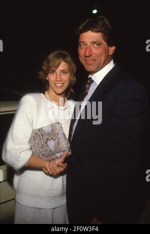 Joe Namath et sa femme Deborah Mays Circa 1988 crédit: Ralph Dominguez/MediaPunch Banque D'Images