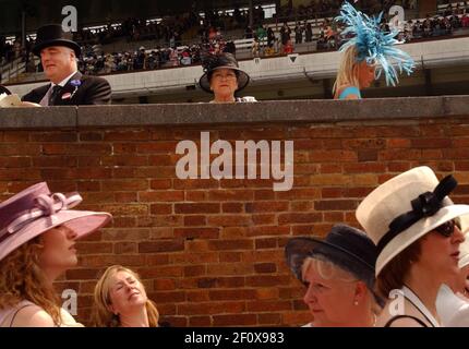 LE PREMIER JOUR DE ROYAL ASCOT 2003.17/6/03 PILSTON Banque D'Images