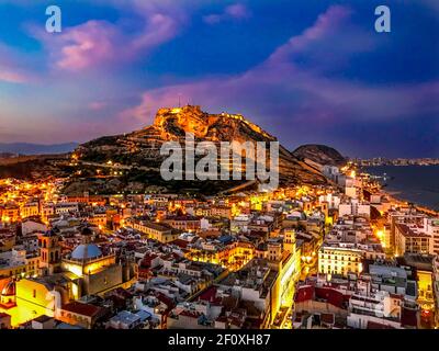 Alicante, Costa Blanca, Espagne Banque D'Images