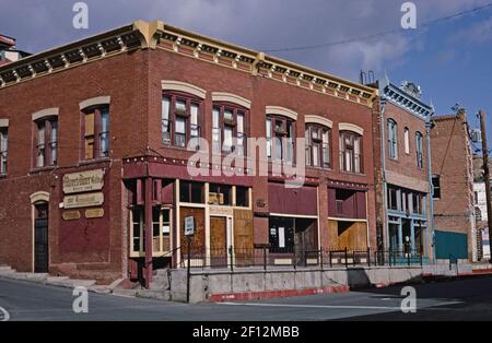 Années 1990 États-Unis - Miner's Diner Building Bisbee Arizona ca. 1991 Banque D'Images