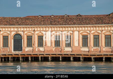 Île de Murano dans la lagune vénitienne, ville de Venise, Italie, Europe Banque D'Images