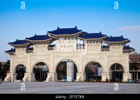 Taiwan, Taipei, Chang Kai Memorial Hall Banque D'Images