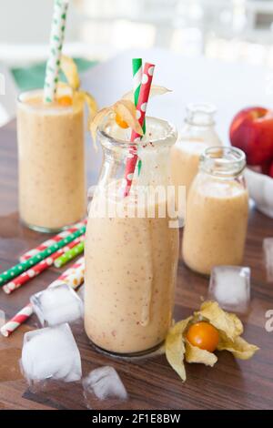 Smoothie en bouteille vintage Banque D'Images