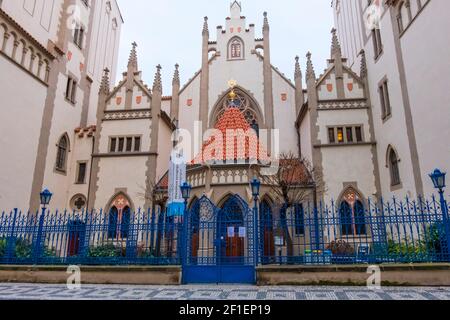 Maiselova synagoga, Maisel synagogue, Maiselova, Josefov, Prague, République tchèque Banque D'Images