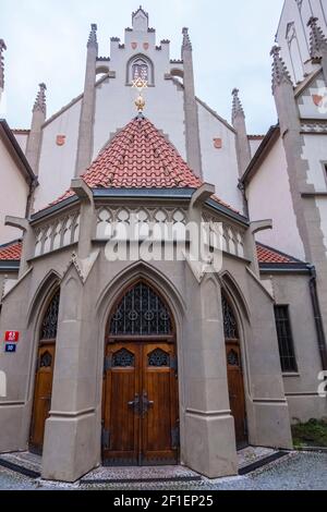 Maiselova synagoga, Maisel synagogue, Maiselova, Josefov, Prague, République tchèque Banque D'Images