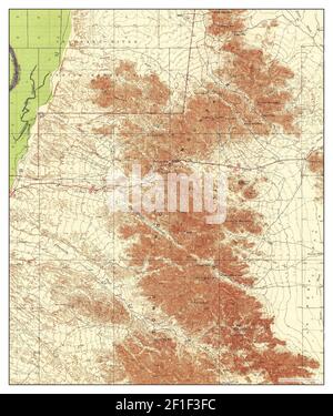 Dome Rock MTS, Arizona, carte 1940, 1:62500, États-Unis d'Amérique par Timeless Maps, données U.S. Geological Survey Banque D'Images