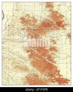 Dome Rock MTS, Arizona, carte 1940, 1:62500, États-Unis d'Amérique par Timeless Maps, données U.S. Geological Survey Banque D'Images