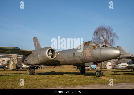 Ilyushin il 28U - Musée polonais de l'aviation, Cracovie, Pologne, Europe Banque D'Images