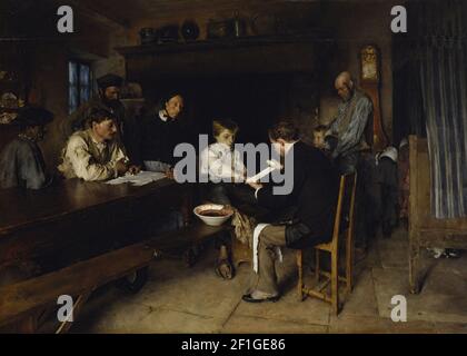 Pascal Adolphe Jean Dagnan-Bouveret - un accident - Walters 3749 Banque D'Images