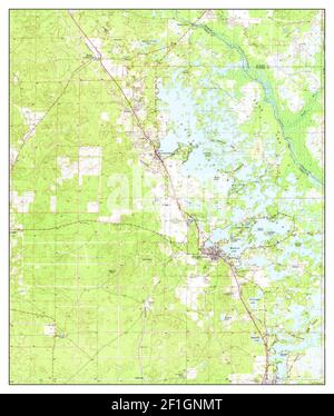 Inverness, Floride, carte 1954, 1:62500, États-Unis d'Amérique par Timeless Maps, données U.S. Geological Survey Banque D'Images