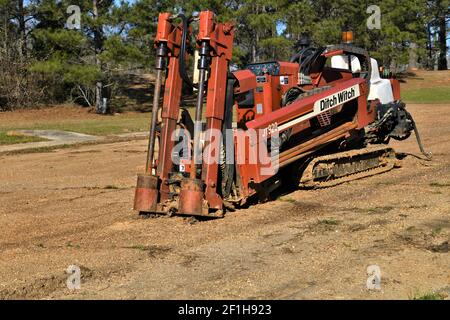 Machine à aléser directionnelle JTitch Witch JT920. Banque D'Images