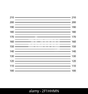 panneau police. fond mugshot. panneau police mag. Capture d'écran d'enquête de gamme vide. Banque D'Images