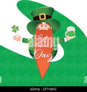 Saint patricks day Illustration de Vecteur