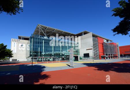 Le stade Suncorp à Brisbane, en Australie. Banque D'Images