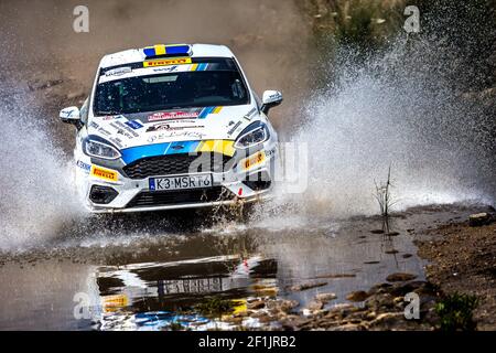 71 KRISTENSON Tom et Appelskog Henrik, Ford Fiesta, JWRC, action pendant le Championnat du monde de voitures de rallye WRC 2019, rallye d'Italia Sardegna du 13 au 16 juin, à Alghero et Cagliari, Italie - photo Thomas Fenetre / DPPI Banque D'Images