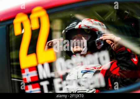 OSTBERG mads(NOR), CITROEN C3 R5, CITROEN TOTAL, portrait, lors du Championnat du monde de voitures de rallye WRC 2019, Rally of Germany du 22 au 25 août, à Bostalsee - photo Paulo Maria / DPPI Banque D'Images