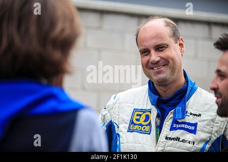 Vaclav PECH (CZE), Petr UHEL (CZE), Ford Fiesta R5, EuroOil - Inpelt Team, portrait lors du rallye européen ERC Barum 2019, du 16 au 18 août, à Zlin, République Tchèque - photo Gregory Lenmand / DPPI Banque D'Images