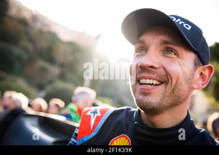 GILSOUL Nicolas (bel), Hyundai i20 coupé WRC, Hyundai Shell MOBIS WRT, portrait lors du Championnat du monde de voitures de rallye WRC 2020, Monte Carlo rallye du 22 au 26 janvier 2020 à Monaco - photo Bastien Roux / DPPI Banque D'Images