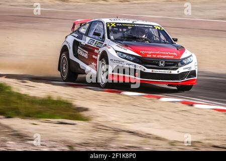 72 LINNEMANN Ulrik (DNK) Olsberg MSE (SWE), Honda Civic, action pendant le Swecom WORLD RX Championship of sweden 2019 à holjes motorstadion, du 6 au 7 juillet - photo Paulo Maria / DPPI Banque D'Images