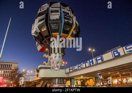 Bierpinsel, Schlossstrasse, Steglitz, Steglitz-Zehlendorf, Berlin, Deutschland Banque D'Images