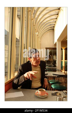 Alan Jimmy Johnson, le chef d'une famille de voyage d'origine irlandaise. A été poursuivi pendant plusieurs années par la police enquêtant sur des vols d'art et d'antiquités. Photographié dans Cheltenham.photographie par David Sandison The Independent Banque D'Images