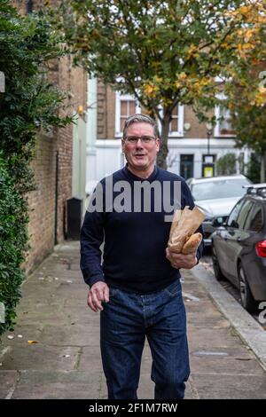 Sir Keir Rodney Starmer, chef du Parti travailliste depuis 2020. Député de Holborn et St Pancras depuis 2015, Angleterre, Royaume-Uni Banque D'Images