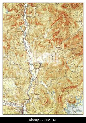 Plymouth, New Hampshire, carte 1931, 1:62500, États-Unis d'Amérique par Timeless Maps, données U.S. Geological Survey Banque D'Images