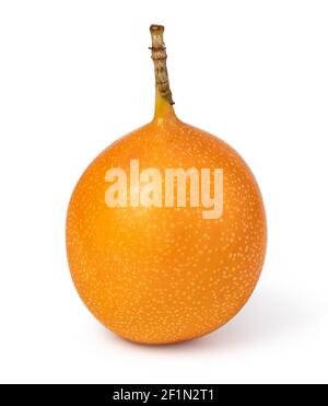 Granadilla sur fond blanc Banque D'Images