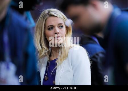 Carine Galli lors de l'UEFA Euro 2016, Group A football match entre la Suisse et la France le 19 juin 2016 au stade Pierre Mauroy à Lille Métropole, France - photo Stephane Allaman / DPPI Banque D'Images