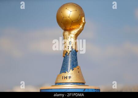 Illustration Trophée, lors de la présentation du Championnat du monde de handball IHF 2017 , le 30 août 2016, à Paris France, photo Stephane Allaman / DPPI Banque D'Images