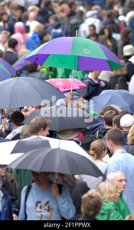 WIMBLEDON 2007 6e JOUR 30/6/07. PHOTO DAVID ASHDOWN Banque D'Images