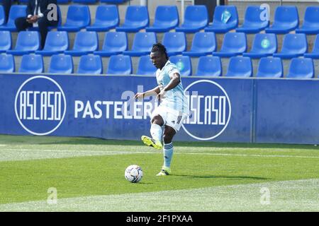 Huesca, Espagne. 7 mars 2021. Joseph Aidoo (Celta) football : Espagnol 'la Liga Santander' match entre SD Huesca 3-4 RC Celta de Vigo à l'Estadio El Alcoraz à Huesca, Espagne . Crédit: Mutsu Kawamori/AFLO/Alay Live News Banque D'Images