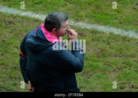 John Haggart (Stade Francais) lors du championnat de France Top 14 Rugby Union match entre Stade Francais Paris et Pau le 28 janvier 2018 au stade Jean Bouin à Paris, France - photo Stephane Allaman / DPPI Banque D'Images