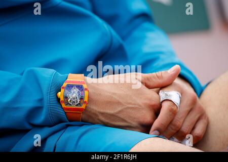 Richard mille montre Rafael NADAL ESP pendant le Roland Garros