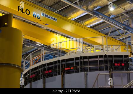 La source de neutrons et de muons ​​​​​​​​​​​​​​​​​​​​​​​​​​​​​​​​​​​​​​​​​​​​​​​​​​​ISIS au laboratoire Rutherford Appleton, Harwell, Oxfordshire, Royaume-Uni. Banque D'Images