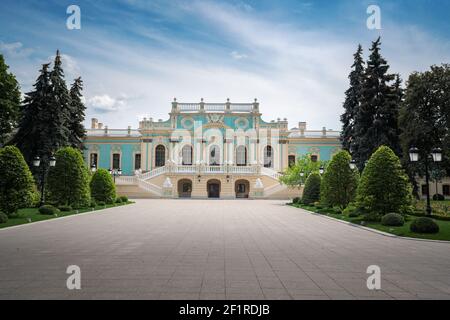 Résidence présidentielle du Palais Mariyinsky - Kiev, Ukraine Banque D'Images