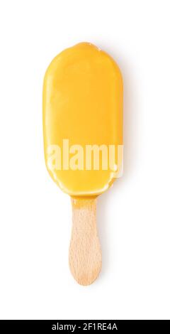 Crème glacée aux fruits à base de pop-sicles Banque D'Images