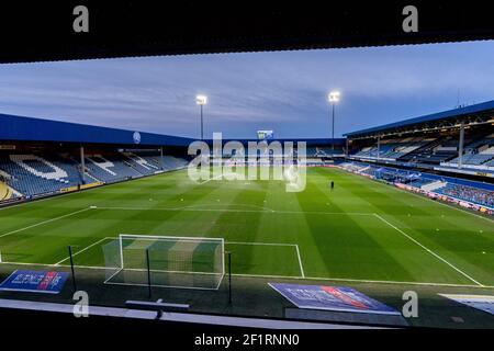 Londres, Royaume-Uni. 09e mars 2021. Ground View of Kiyan Prince Foundation Stadium, Londres, Royaume-Uni, le 3/9/2021. (Photo de Richard Washbrooke/News Images/Sipa USA) crédit: SIPA USA/Alay Live News Banque D'Images